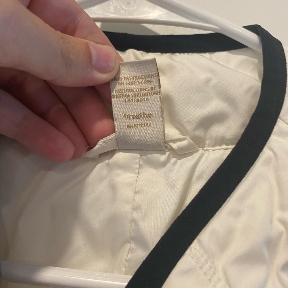 Prana White Polar Breeze Quilted Vest size small - Picture 4 of 5